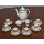 An Aynsley 'Henley' pattern coffee service