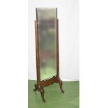 A cheval mirror