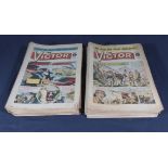 52 vintage Victor comics 1972 full year