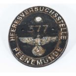A German Nazi plaque