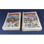 47 vintage Hotspur comics 1965