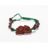 Hardstone Chinese bracelet for year of the Rat(2020)