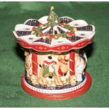 A Villeroy and Boch Christmas carousel