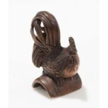 Hand carved Netsuke of a Japanese bantam