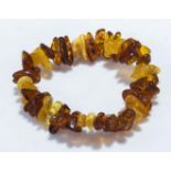 Genuine Baltic amber bracelet