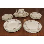 A decorative part dinner service