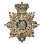 1st Royal Tower Hamlets Militia Officer’s helmet plate circa 1878-81.