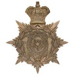 Scottish. Royal Ayr & Wigtown (Prince Regent’s) Militia Victorian Officer’s helmet plate circa