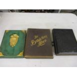 Three early 20th century photograph albums to include The British Army Album (no photographs