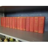 A set of Charles Dickens, 15 volumes published 1904 by the Gresham Publishing Company