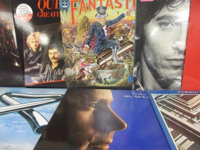 A quantity of late 20th century LPs to include Bob Dylan, Dire Straits, Queen and The Beatles - Image 3 of 4