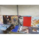 A quantity of late 20th century LPs to include Bob Dylan, Dire Straits, Queen and The Beatles