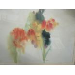 A mixed lot of pictures to include Barbara Nechis, contemporary American - Summer Silhouette, print,