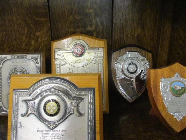 Fourteen presentation plaques consisting of mid to late 20th century London Transport and St John' - Image 5 of 5