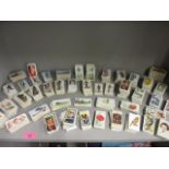 A large collection of loose cigarette cards to include Kings & Queens of England, 1930s film