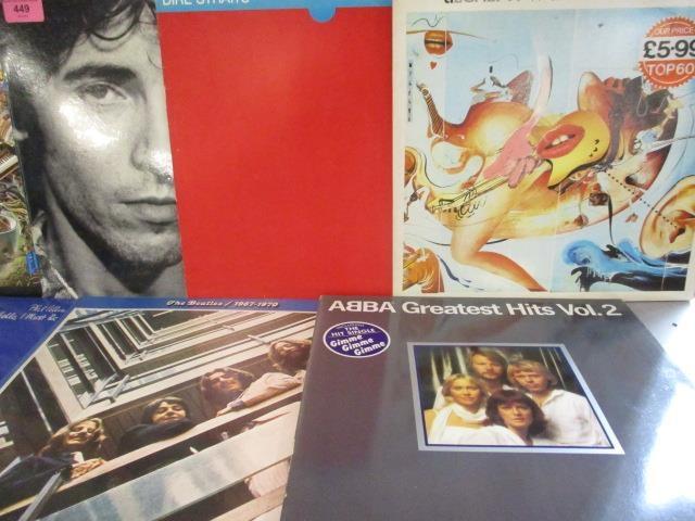 A quantity of late 20th century LPs to include Bob Dylan, Dire Straits, Queen and The Beatles - Image 2 of 4