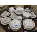 A Noritake 'Evening Wood' part dinner service