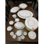 A Noritake china Maya part dinner service comprising approximately 34 pieces