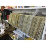 A large selection of mixed mainly 40s to 70s easy listening records