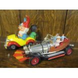 A Corgi Comics Noddy car together with a Corgi Chitty Chitty Bang Bang