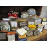 A mixed lot of clocks including Swiza, Smiths and Ingersoll, approximately 32 in total