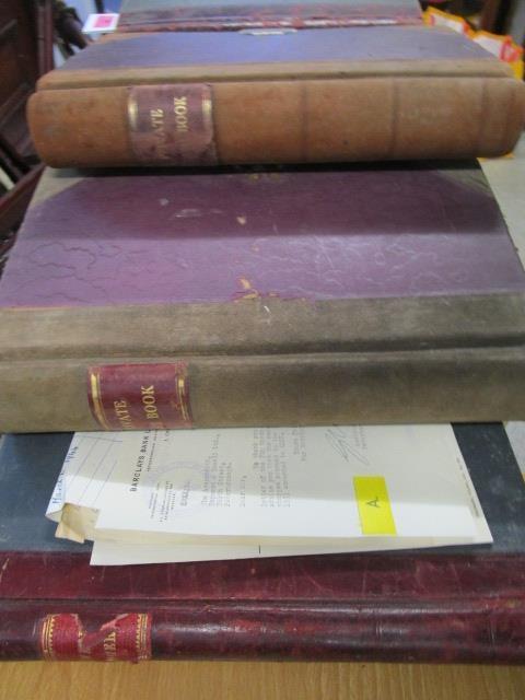 A selection of nine early 20th century ledgers