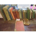 A quantity of 19th and 20th century books, together with an 18th century 'The Evergreen Collection
