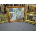 A group of three gilt framed oil paintings to include Mary Steward The 15th century Bramfield