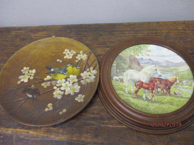 A collection of miscellaneous plates to include a Masons Ironstone plate and a Watcombe pottery 19th - Image 2 of 2