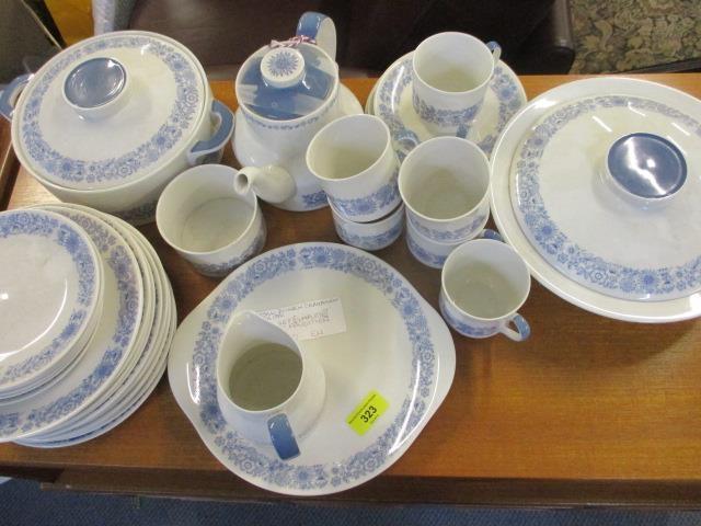 A Royal Doulton Cranbourne dinner service to include vegetable tureens