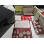 A cased Franklin Mint Commonwealth of the Bahama Islands proof set, with certificate of