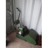 An Atco Deluxe lawnmower