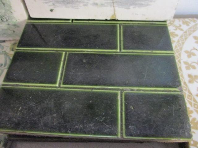 Mixed wall tiles to include six Minton fireplace tiles - Image 5 of 10