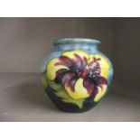 A small Moorcroft vase, 3"h