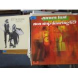 A selection of LP records to include Fleetwood Mac 'Rumours' and James Last, and two scatter