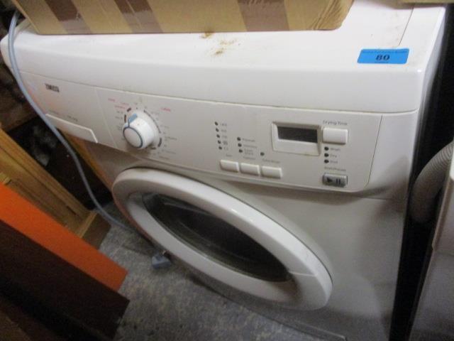 A Zanussi washing machine