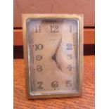 Garrard & Co Calcutta, Swiss made, 8 day dressing table clock