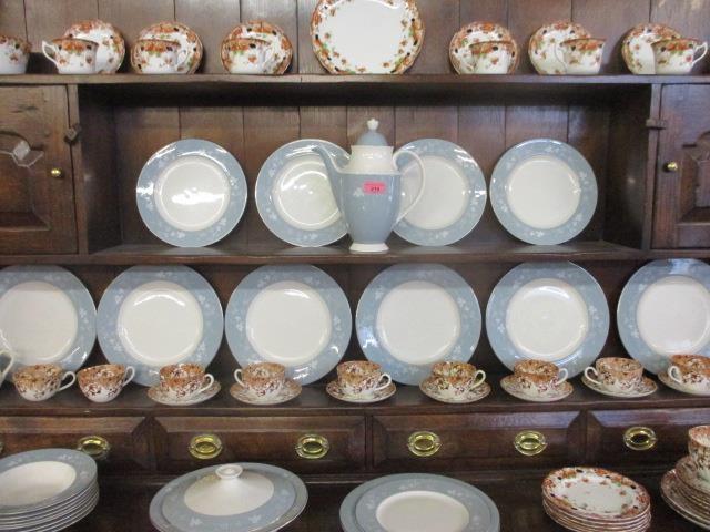 A Royal Doulton Reflection part dinner service and two Victorian part teasets to include Samuel - Image 2 of 3