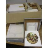 Mixed boxed collectors plates to include Bradford Exchange, Royal Doulton and Wedgwood