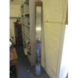 A 19th century tall narrow mirror, 87 1/2" x 8 1/2"