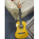 A Herald acoustic guitar