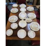 A Wedgwood Devon Sprays part dinner service comprising fifty four pieces