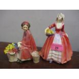 Two Royal Doulton figures to include Janet HN1507 and Bonnie Lassie HN1626