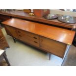 A teak sideboard possibly Younger, 30"h x 82 1/4"w