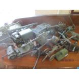 Various Dink military related die cast vehicles