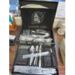 A cased set of Classic Line cutlery