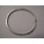 A 9ct white gold bracelet, 5g