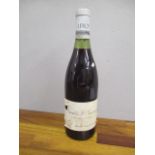 Nuits St George Leroy bottle of red wine