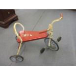 A retro child's Raleigh tricycle A/F