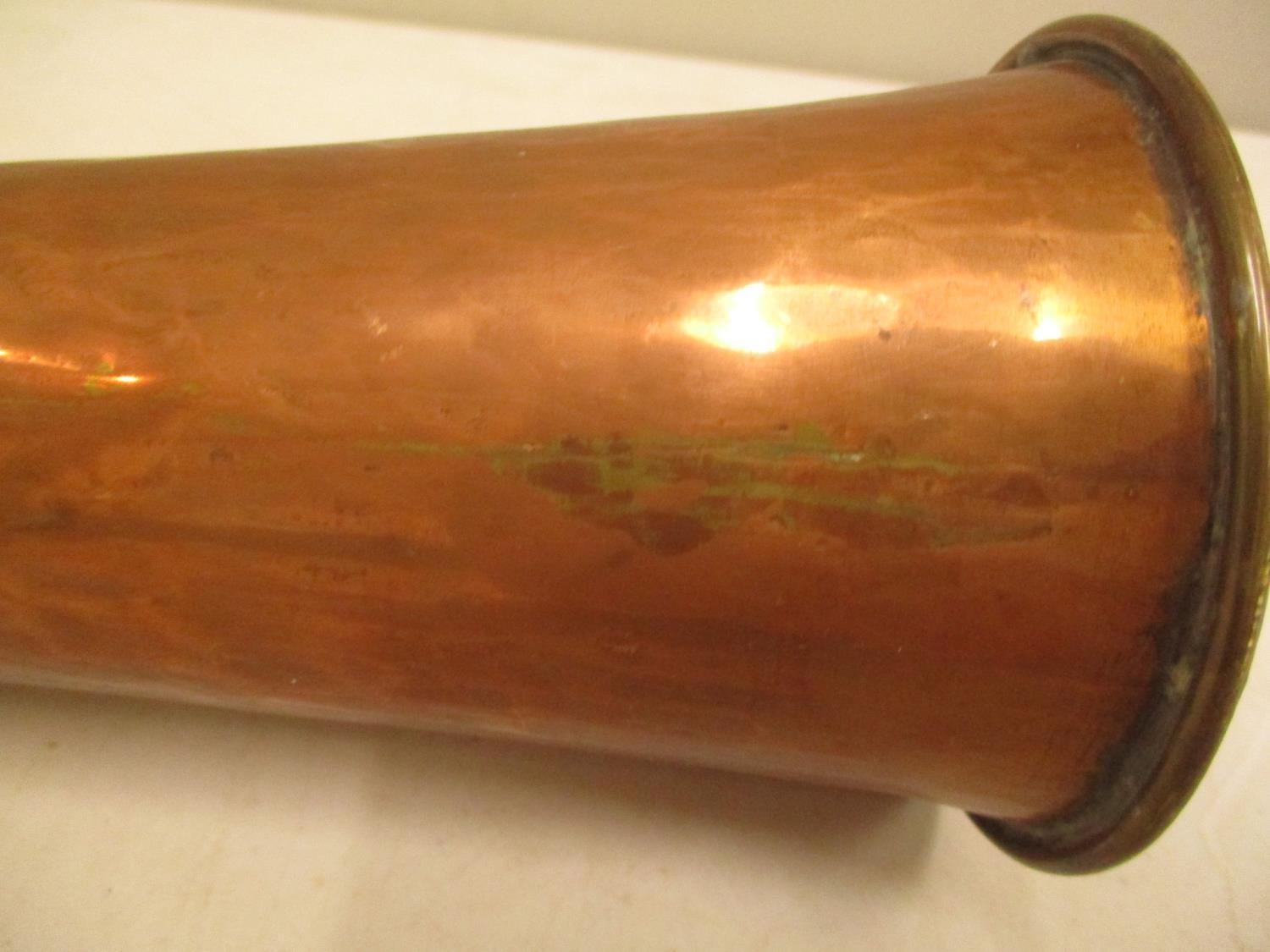 A brass and copper coaching horn - Image 2 of 2